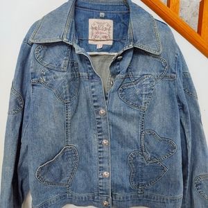 Brighton follow your heart denim jacket